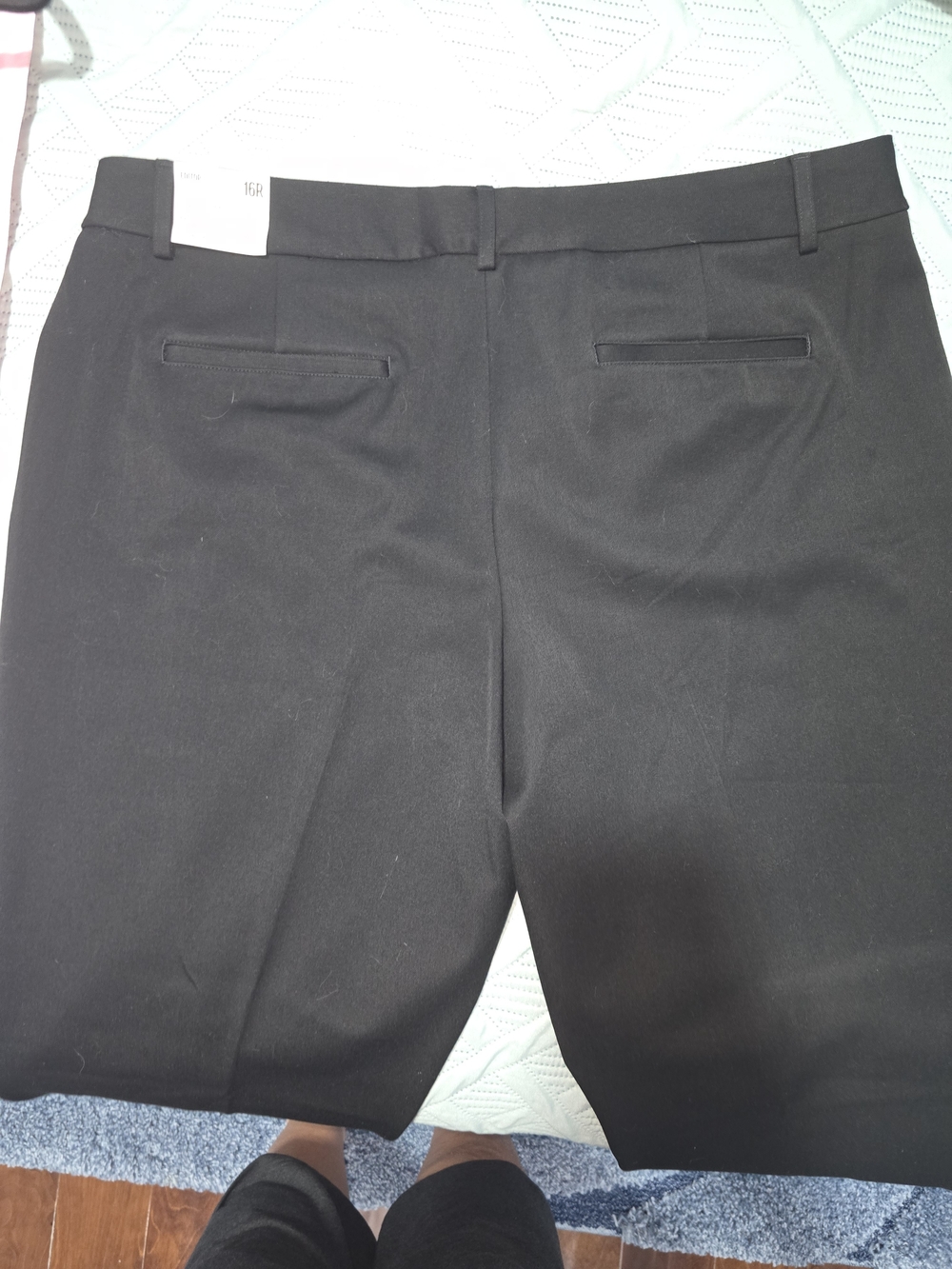 Womens Black Dress Pant Classic Tailored Fit